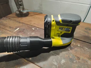 Fichier 3D Adaptateur d'aspiration pour ponceuse Ryobi -  ShopVac/Ridgid/Festool/Craftsman - Aspiration des poussières pour ponceuses  orbitales Ryobi. 🏠・Design pour impression 3D à télécharger・Cults