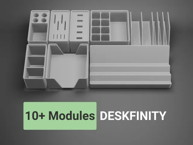 Gridfinity Desk Organizer System - Deskfinity