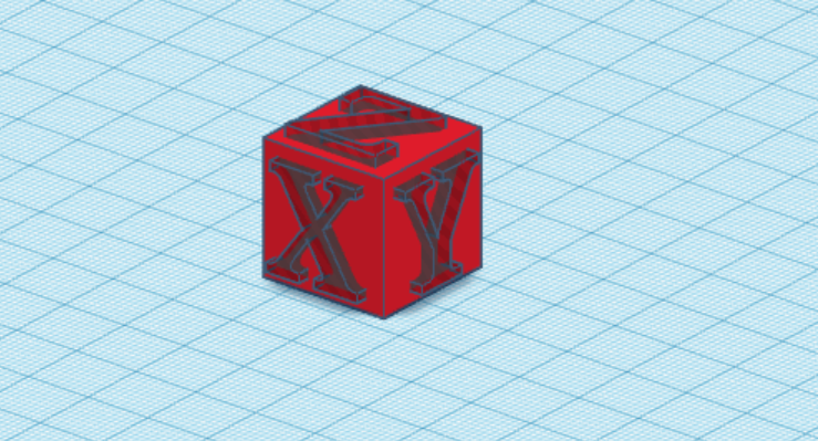 Calibration cube