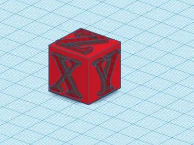 Calibration cube