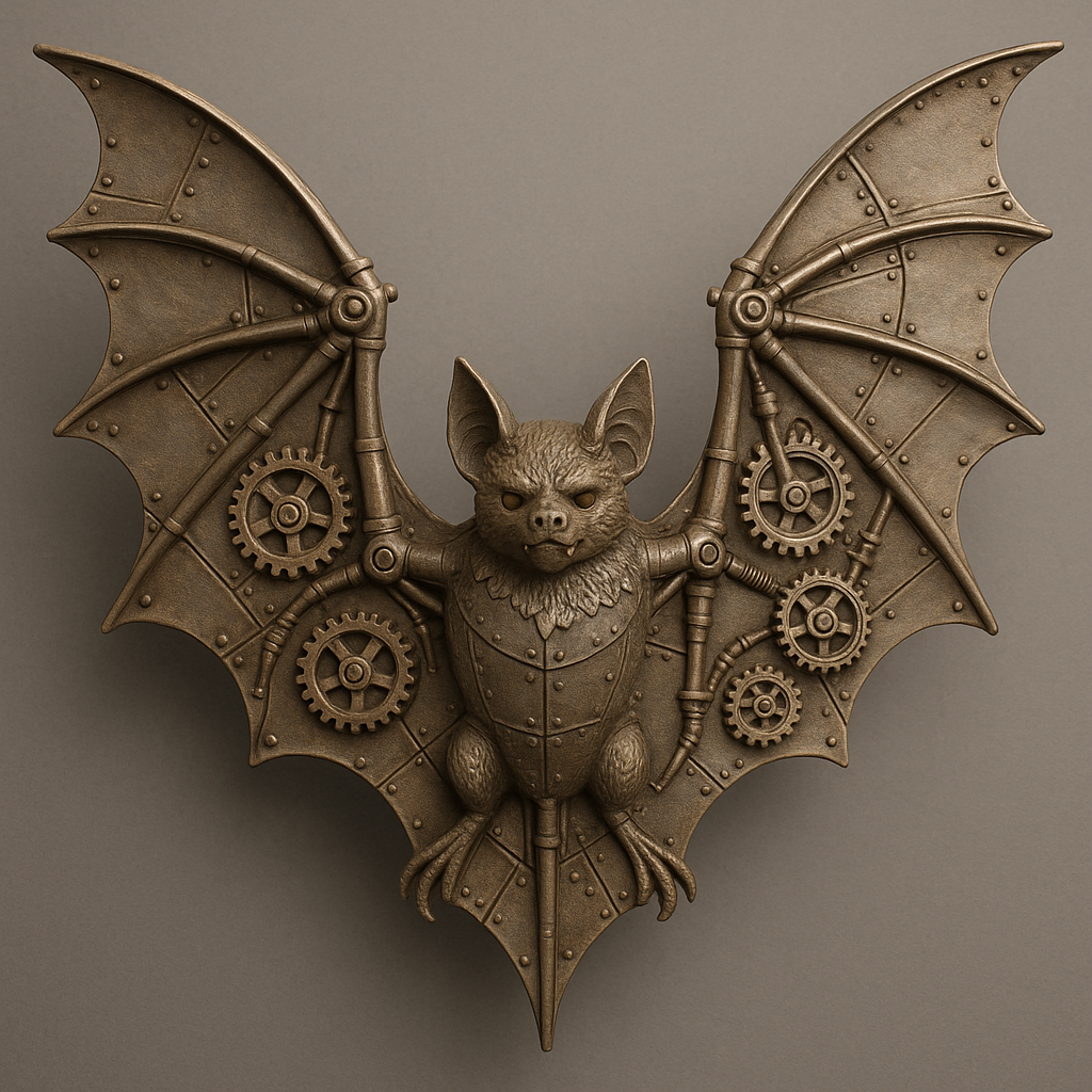 Steampunk Mechanical Bat