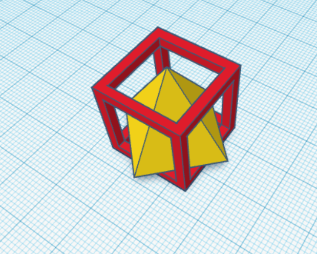 Caged Pyramid