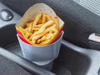 Car Holder for Fries by KubiV, Download free STL model