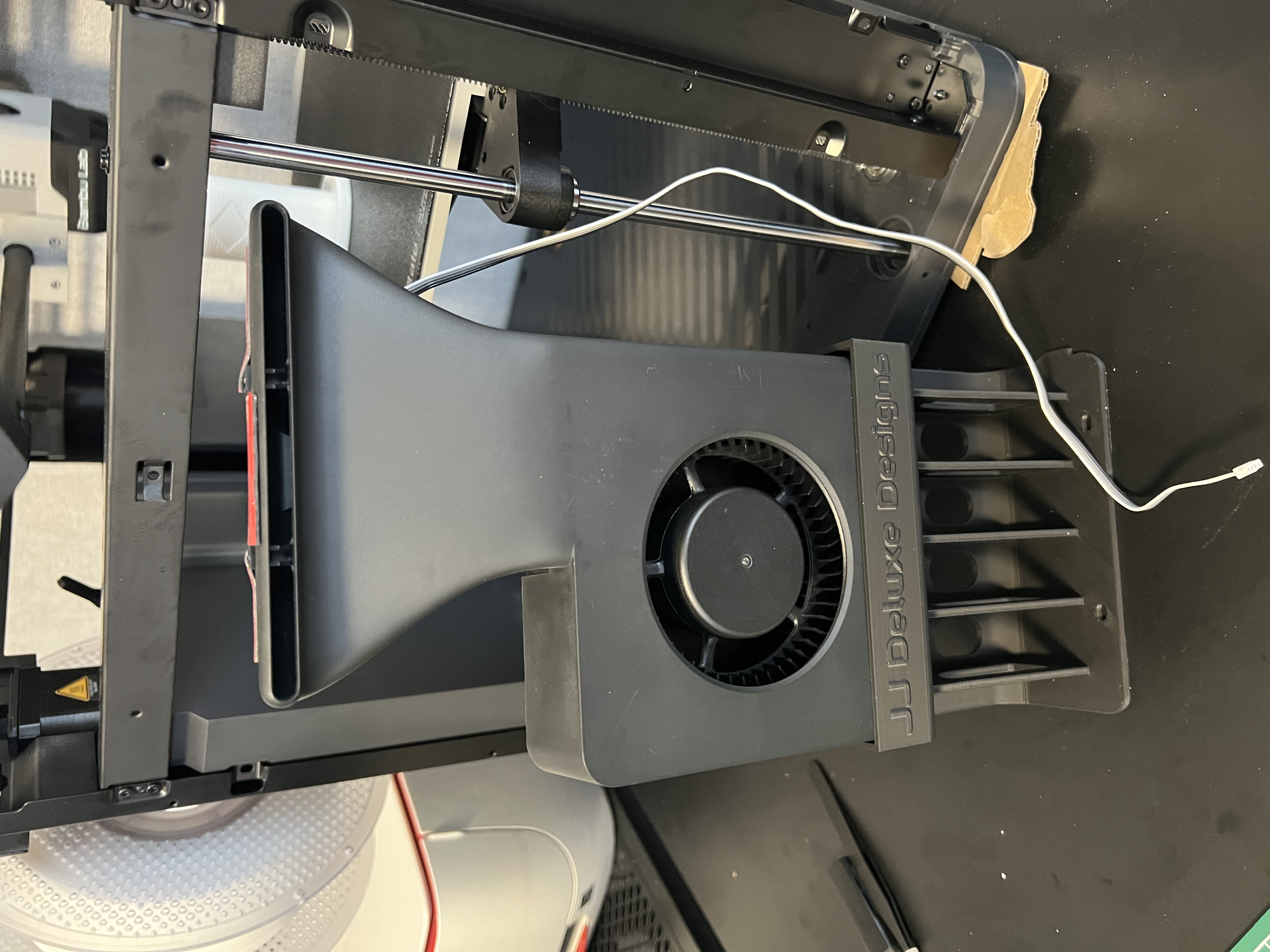 X1 to P1P Auxiliary Part Cooling Fan holder