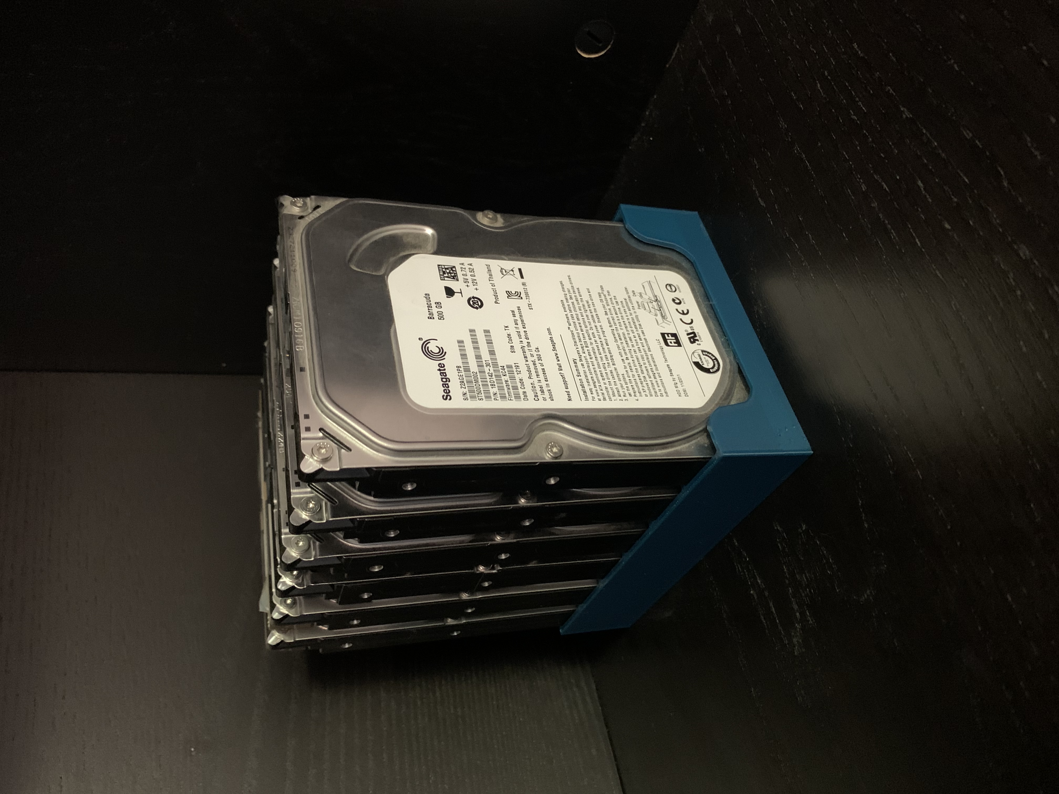 HDD 3.5" SEGATE STORAGE HOLDER 6x