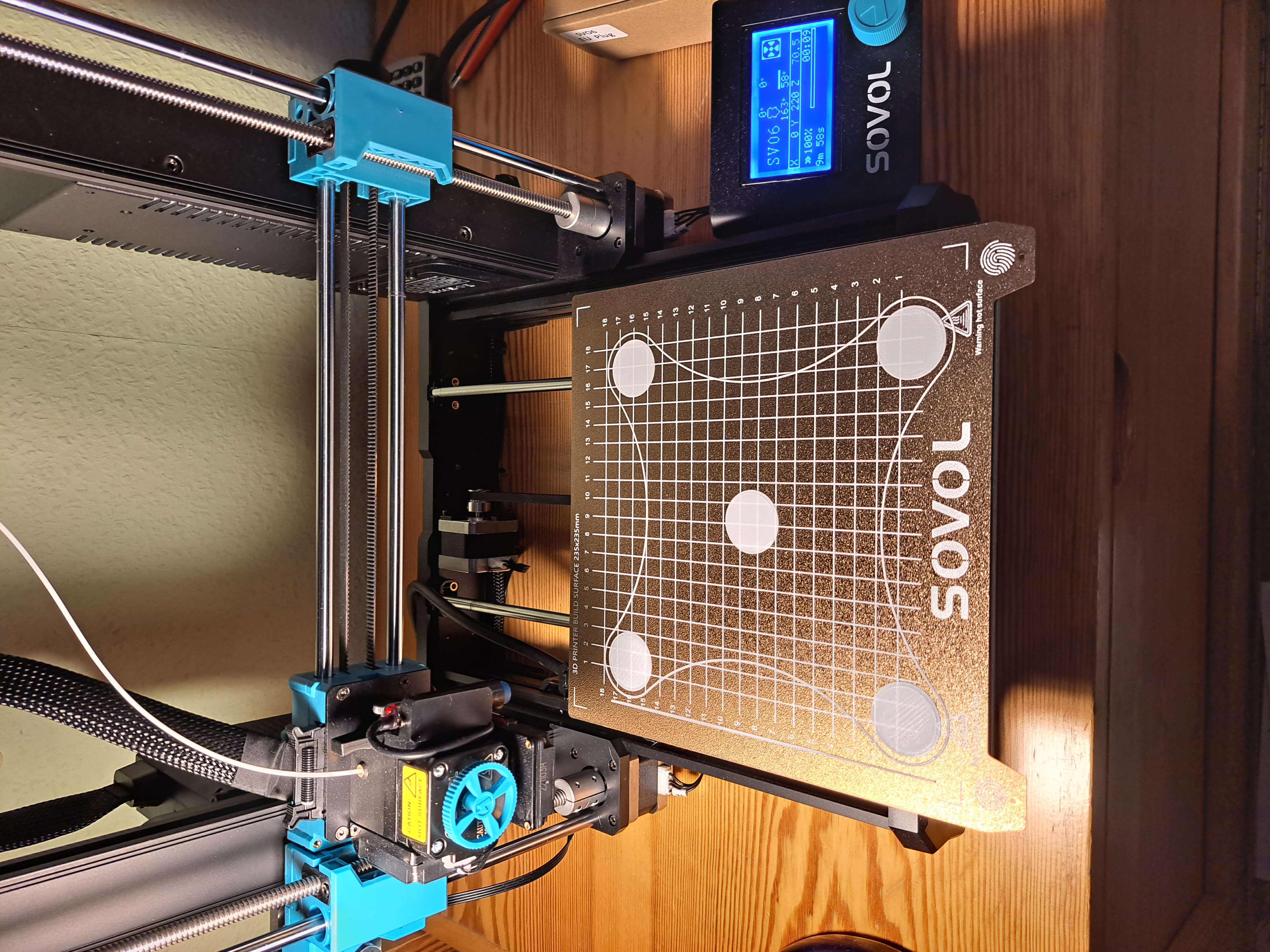 SV06 Bed Leveling Test