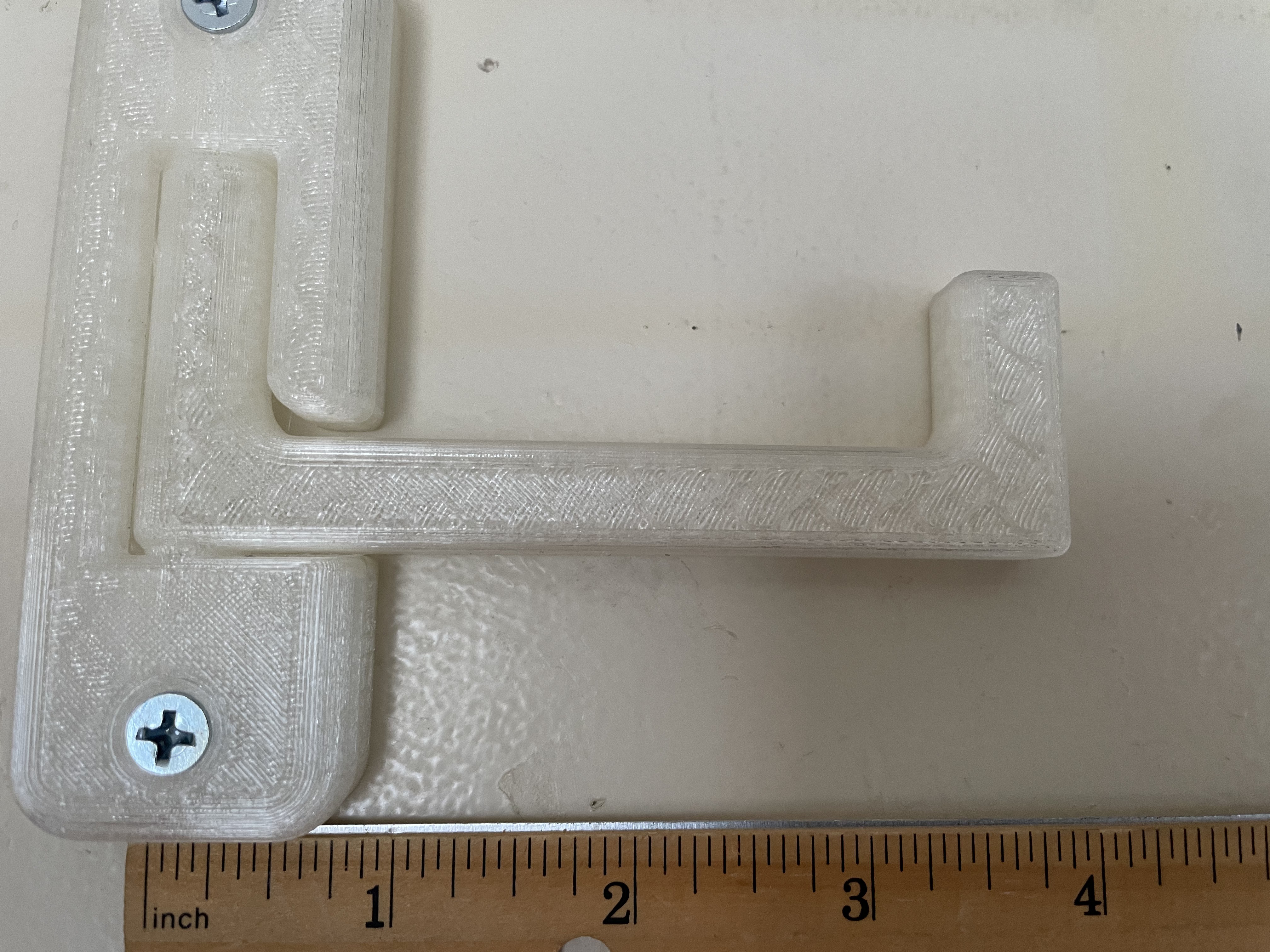 Miniatura 5 do modelo 3D Folding wall hook - two sizes