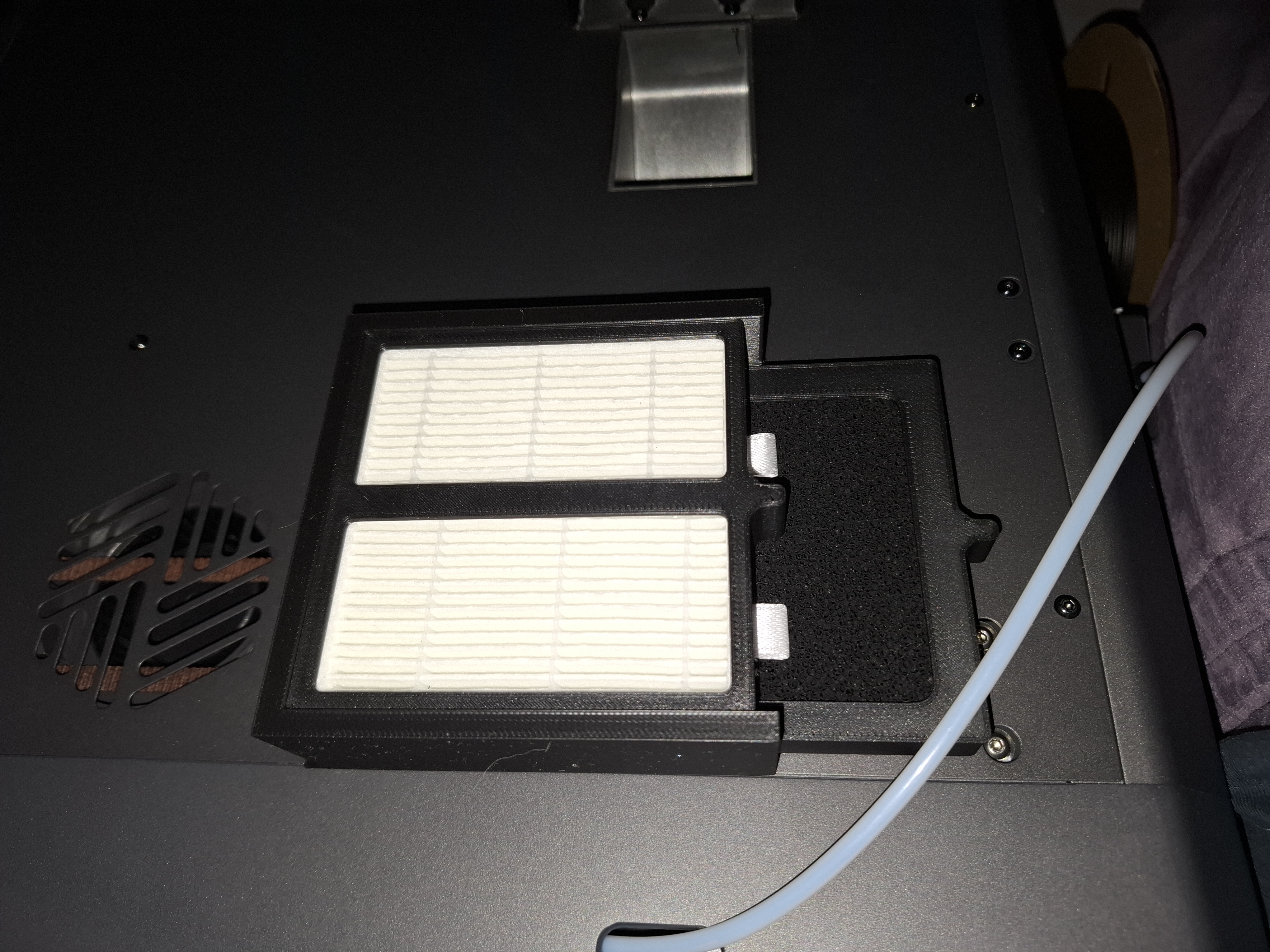 Centauri Carbon HEPA + Active Carbon filter 3D model thumbnail