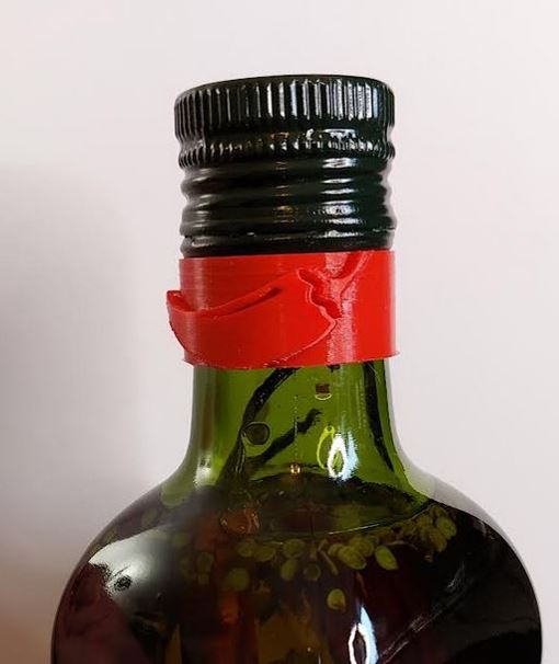 Clips de Bouteille Piment 15mm / Chilli Pepper Bottle Clips 15mm