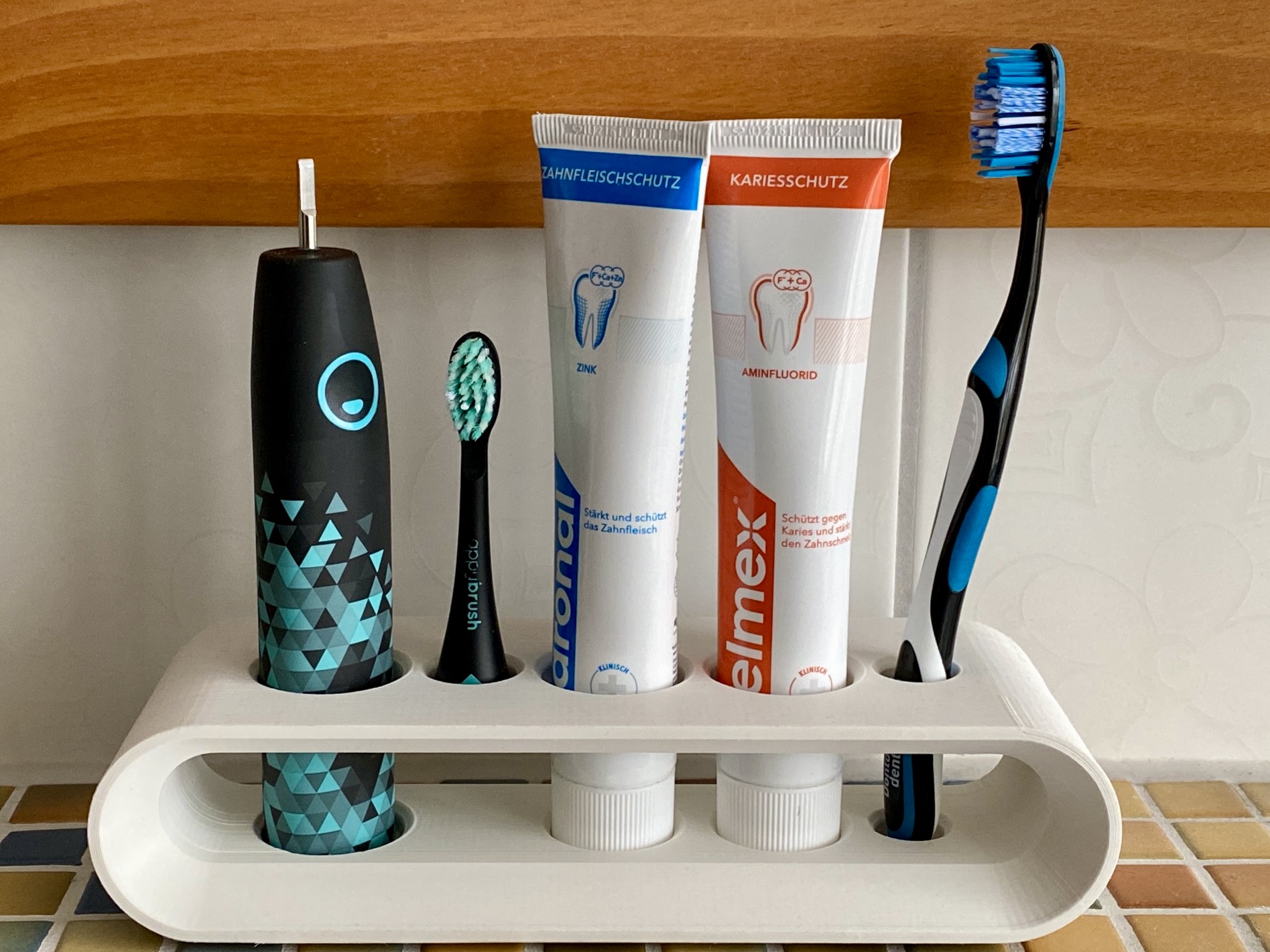 Happy Brush Elmex Aronal Toothbrush Stand