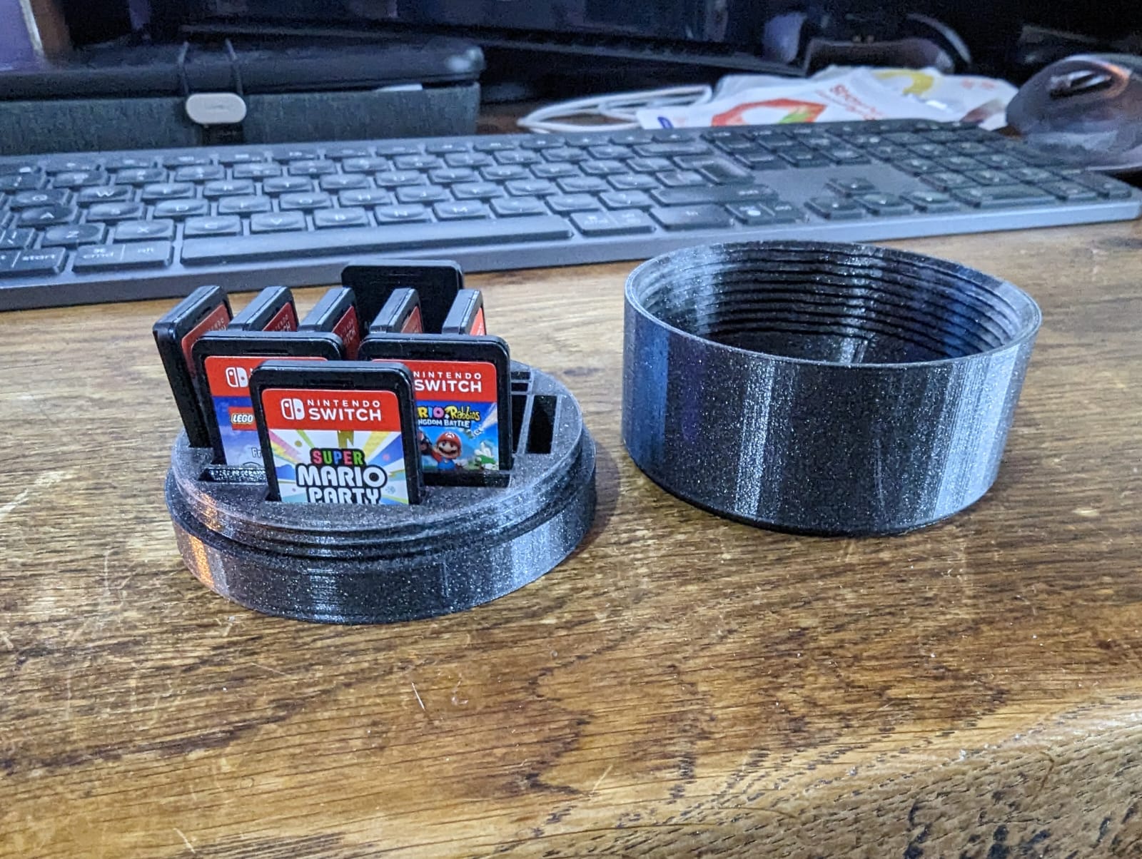 nintendo switch game holder by Dorus Download free STL model