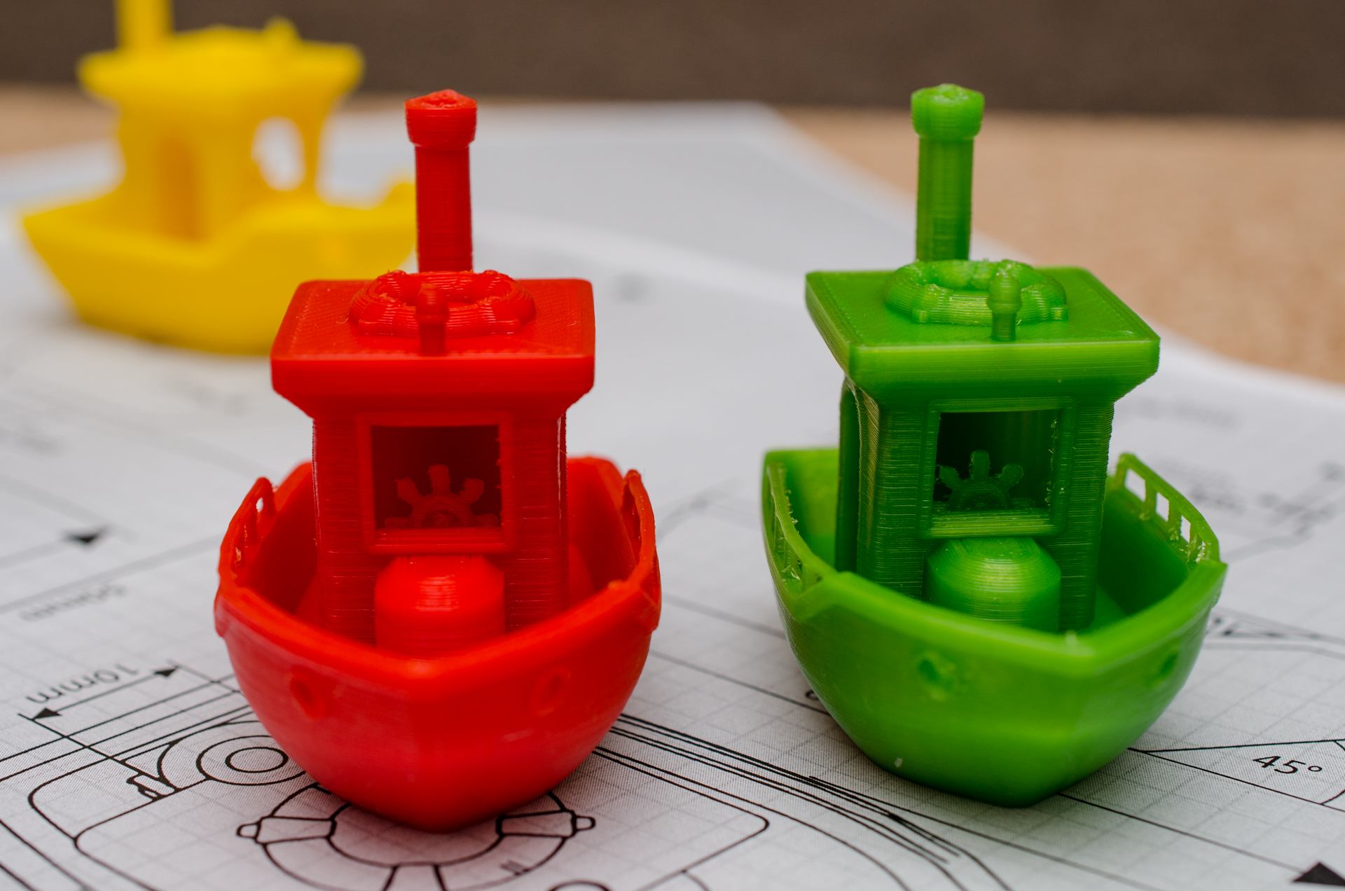 Miniatura 2 do modelo 3D BEN the floating BENCHMARK (Benchy)