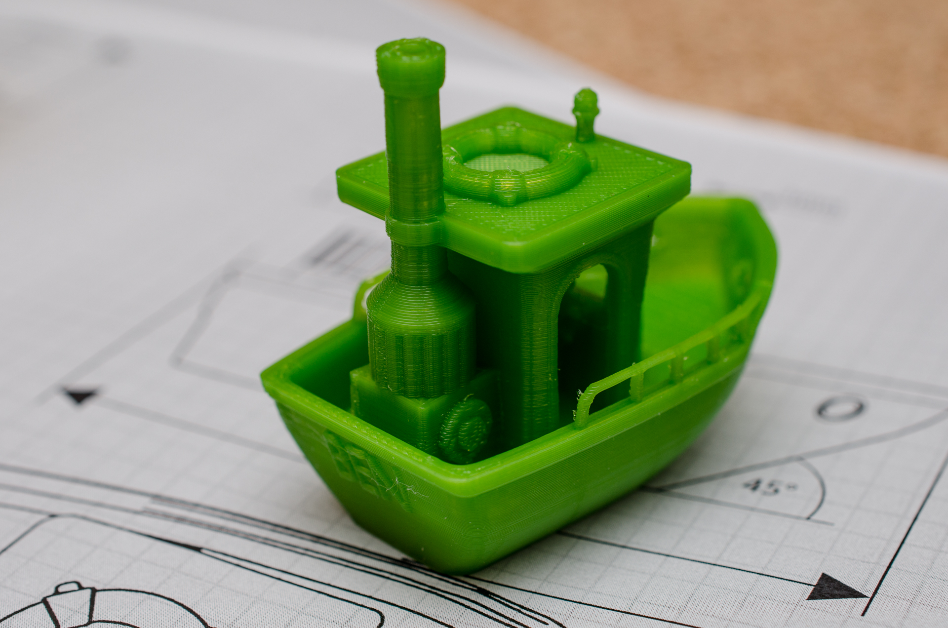 Miniatura 7 do modelo 3D BEN the floating BENCHMARK (Benchy)