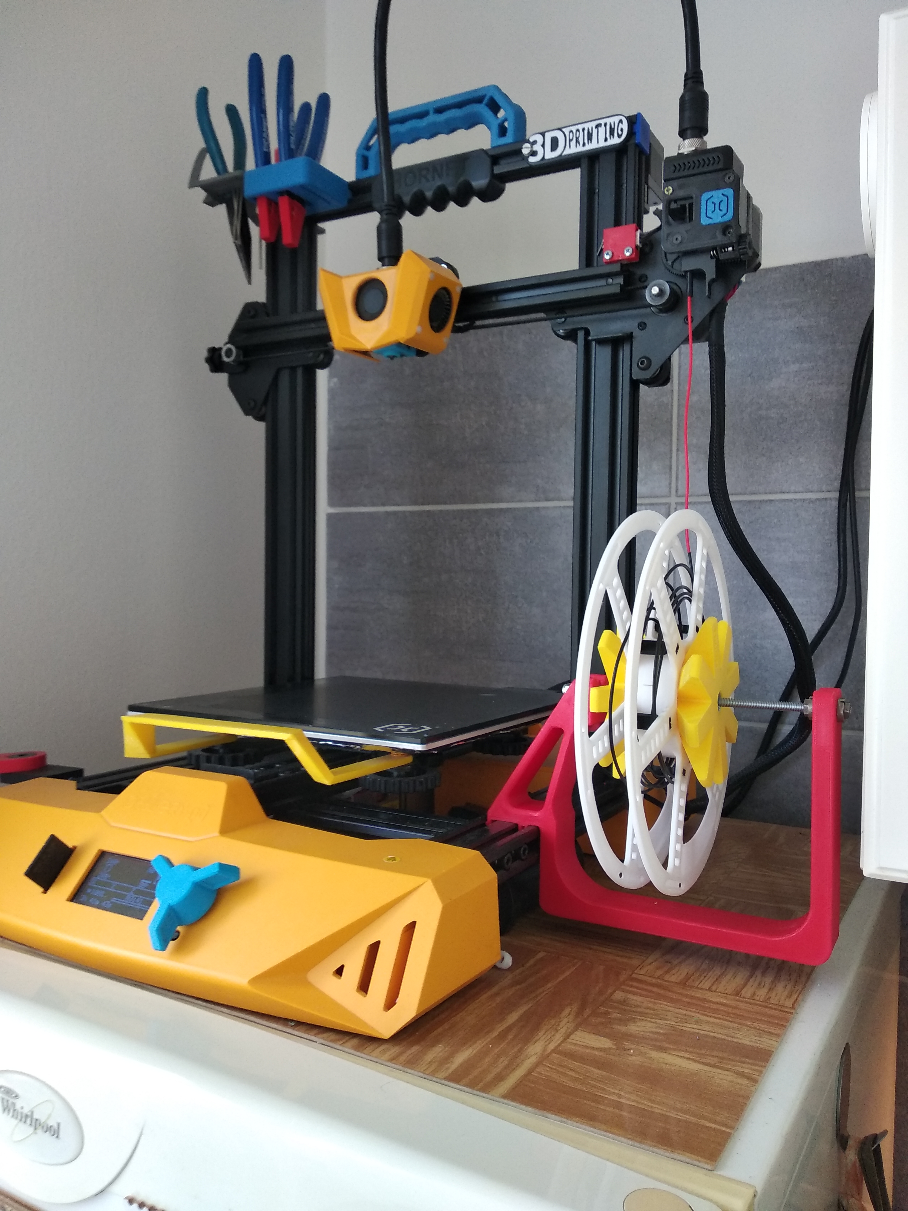 Artillery Hornet adjustable filament spool holder