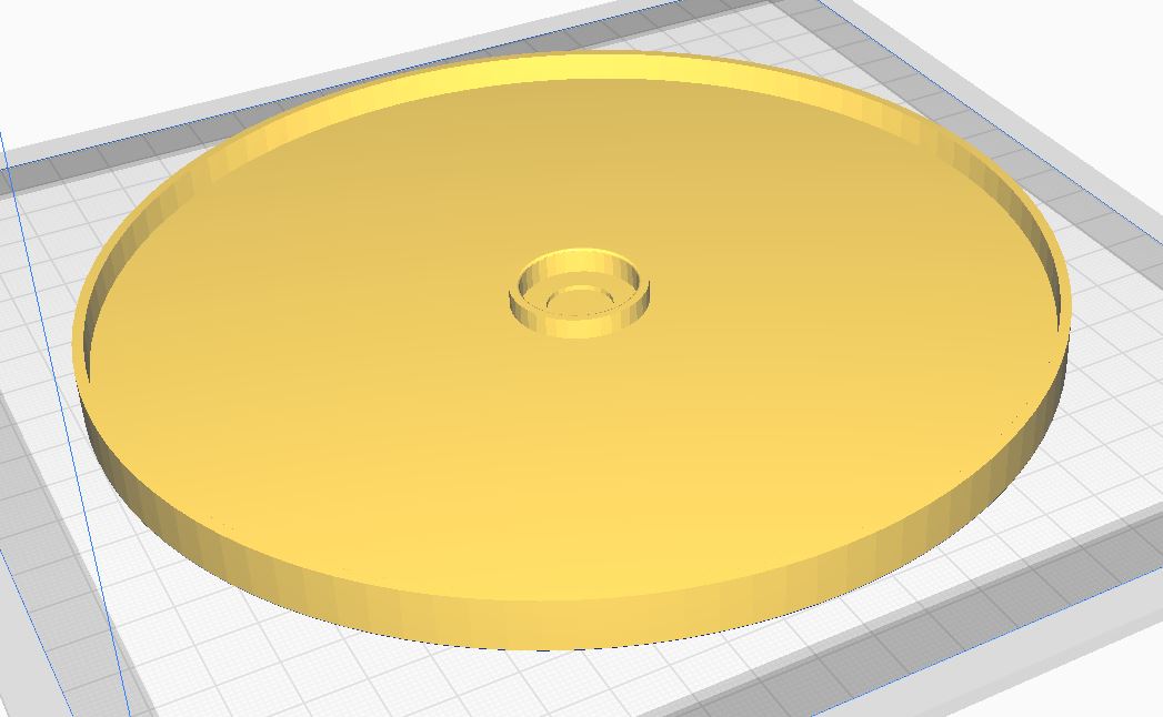 Miniatura 2 do modelo 3D Cake Decorating Spinning Stand
