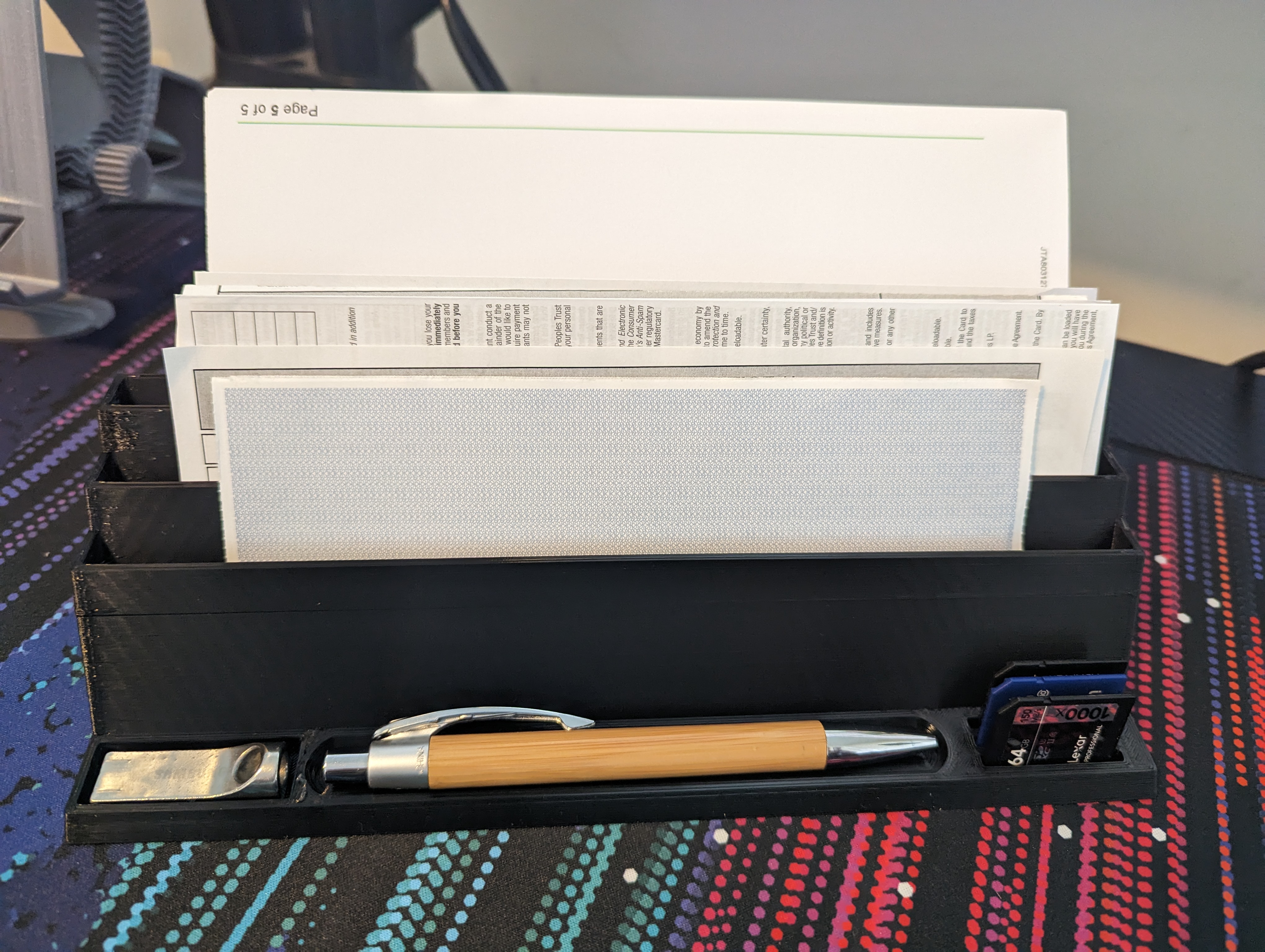 Desk Paper Organizer