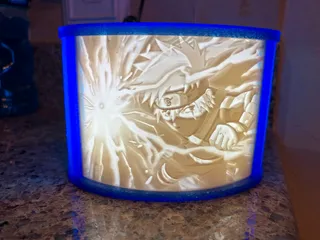 Kakashi Lithophane (3 sizes)