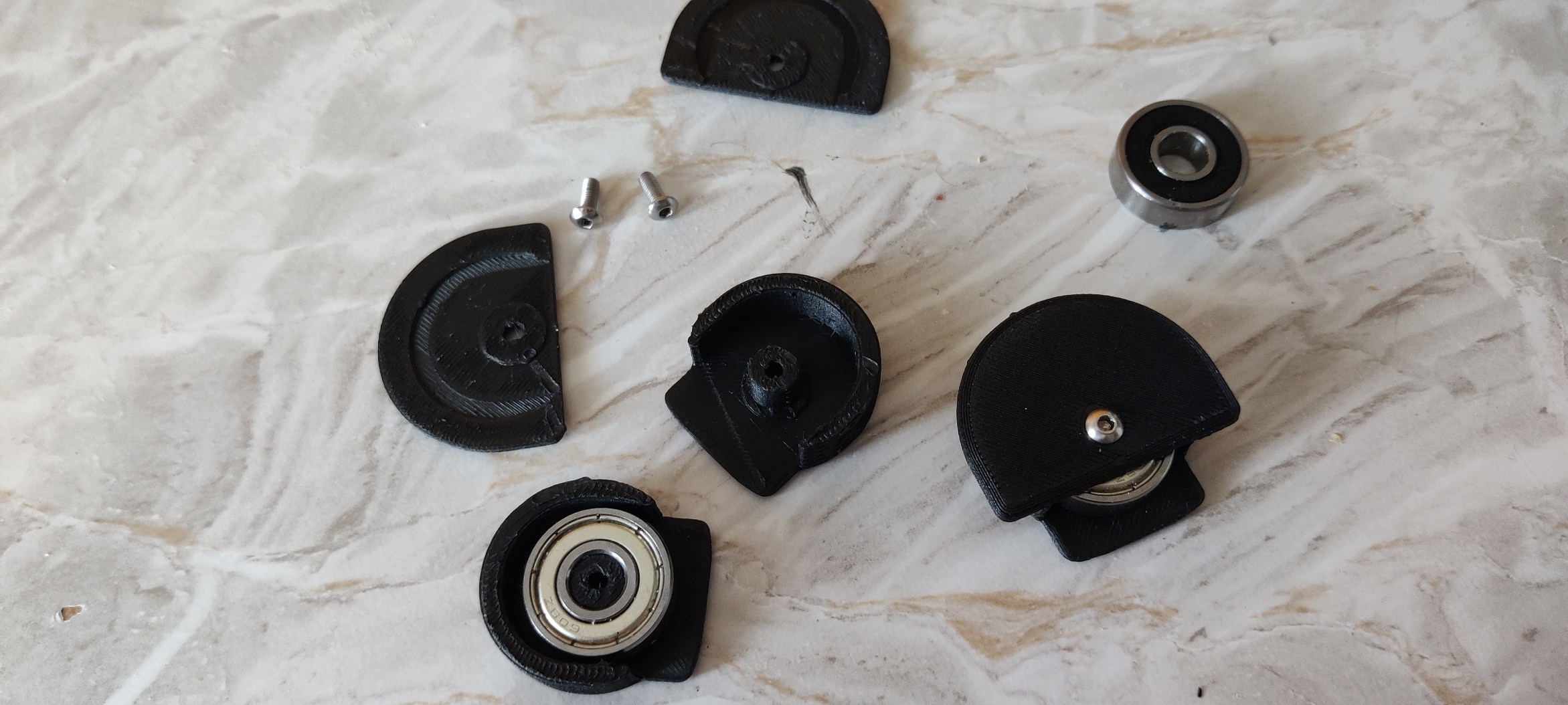 Cabinet door slider