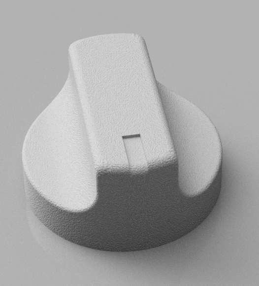 EC 11 Rotary Encoder Knob (Parametric Fusion 360) by DeadCatAlive