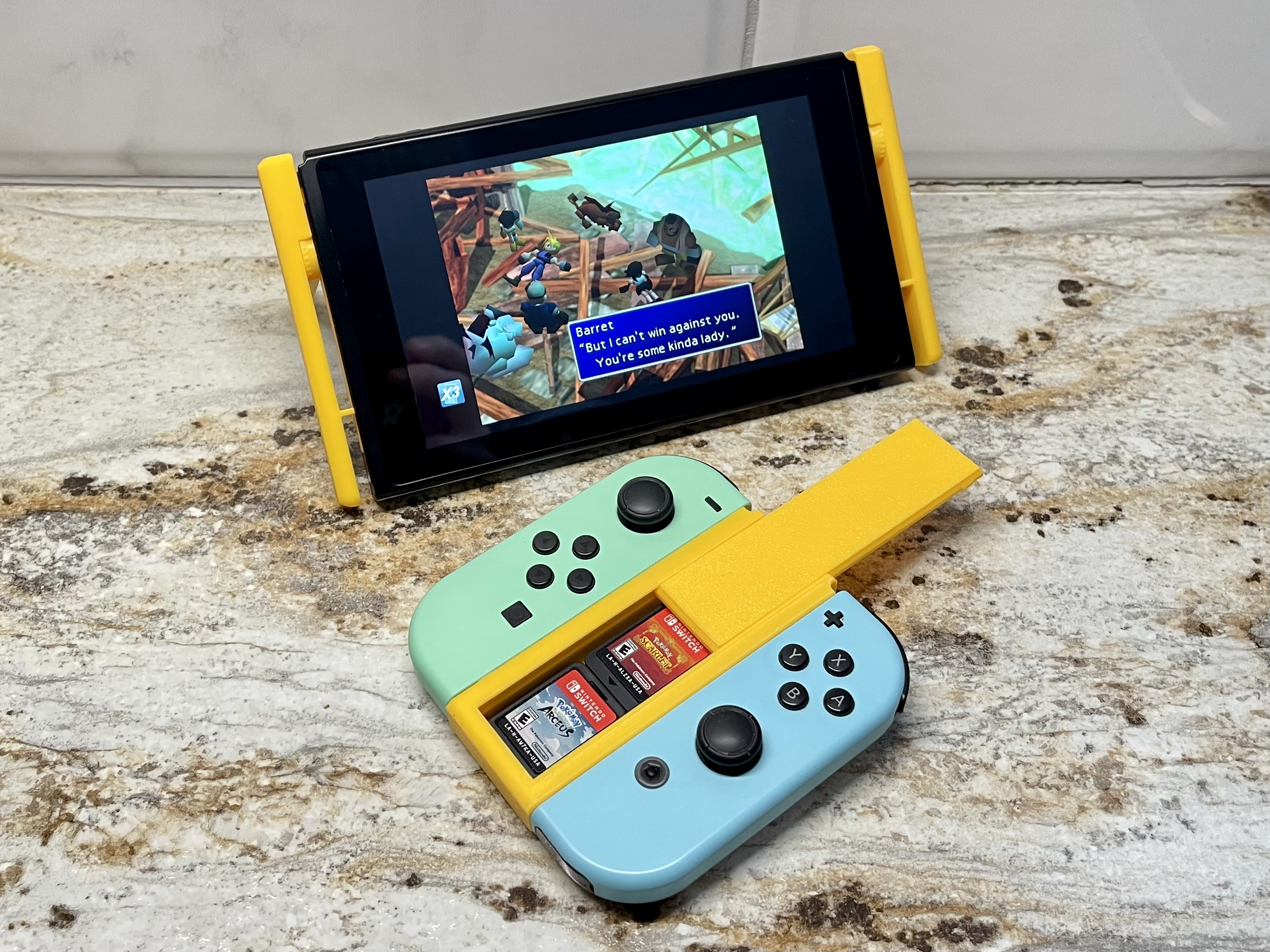 Nintendo Switch Console Kick Stands and Controller Game Storage by justin  thursday | Download free STL model | Printables.com