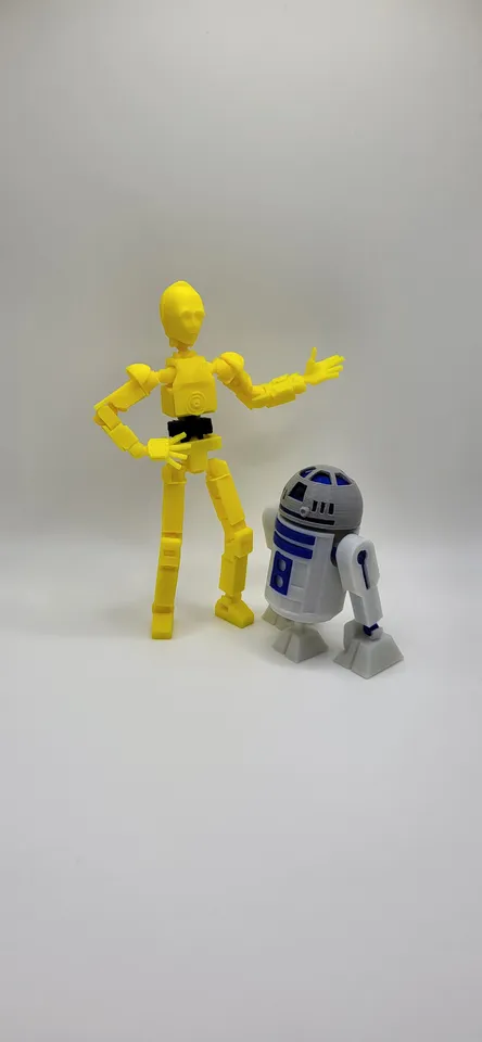 Lucky 13 remix: R2-D2 by Dr Operator | Download free STL model