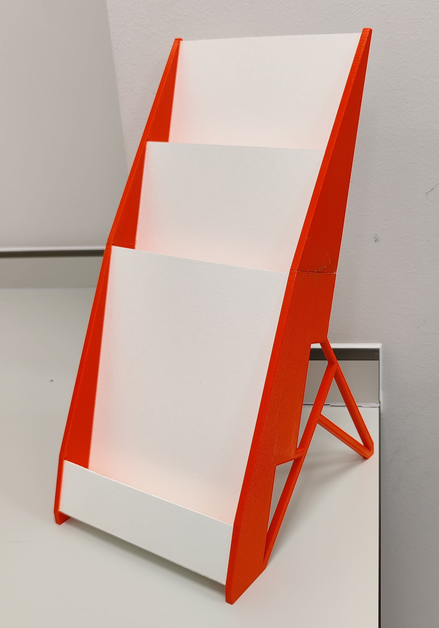 A5 leaflet rack sides