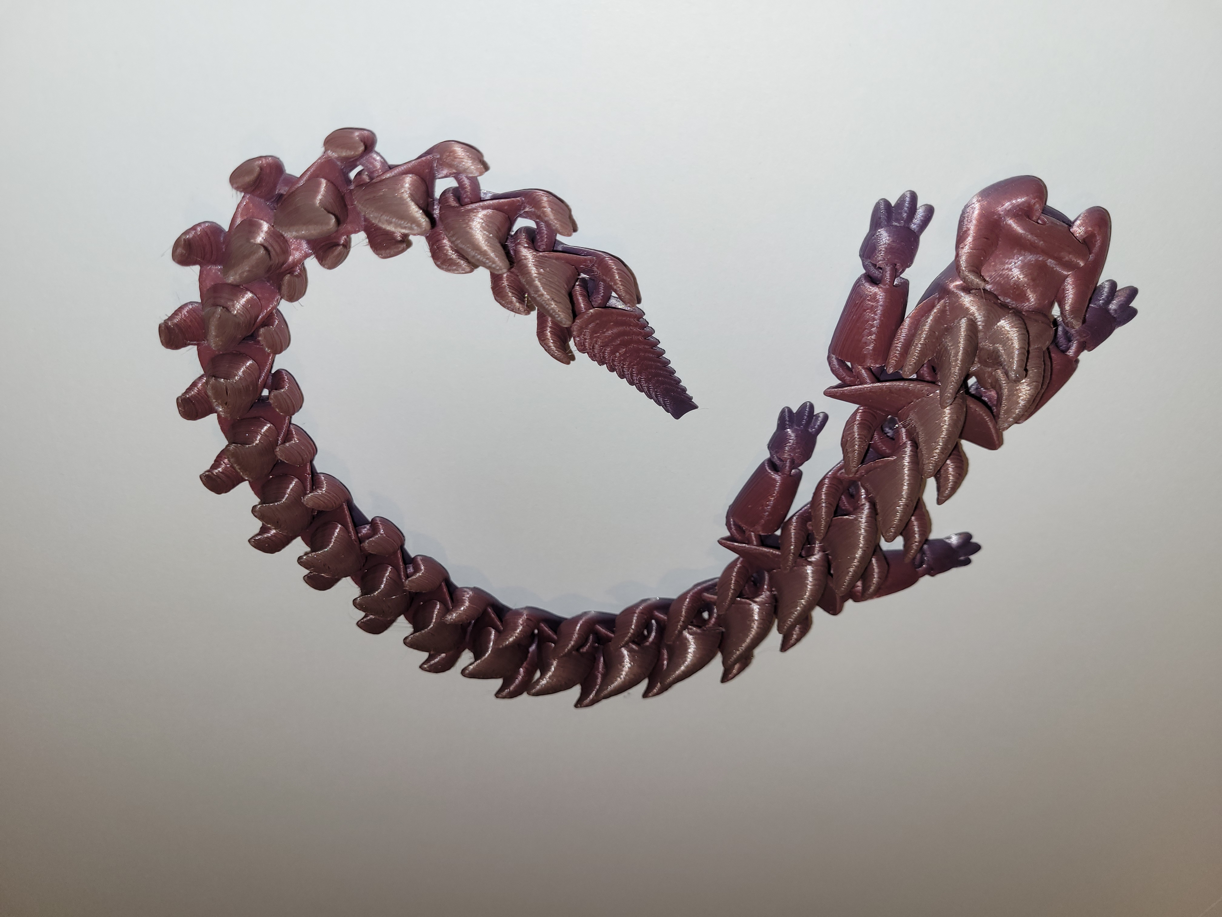 Sven the Articulating Flame Dragon - Single Extruder