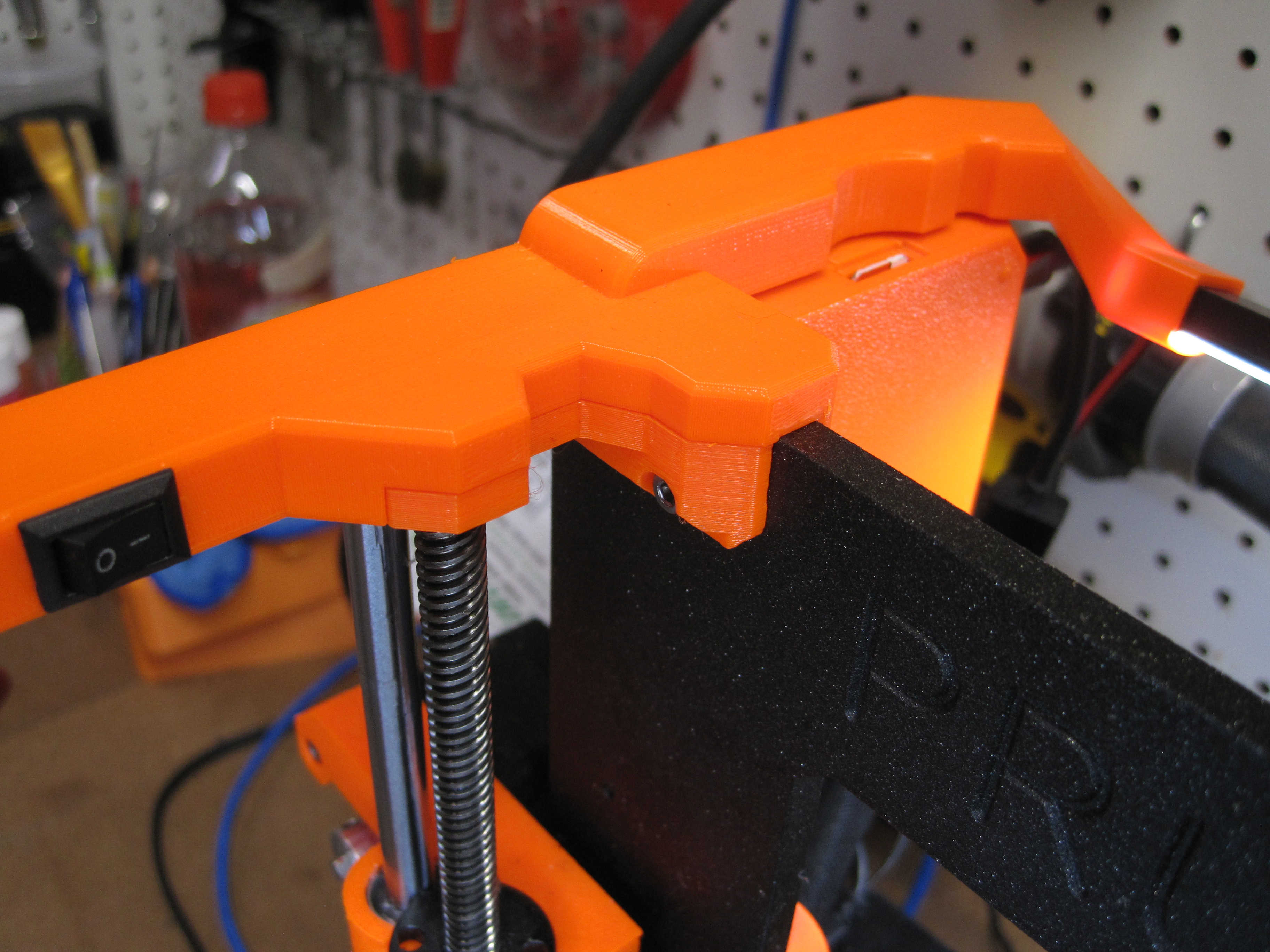 LED Light Bar Prusa i3 MK2/MK3 Remix for OctoPi Case