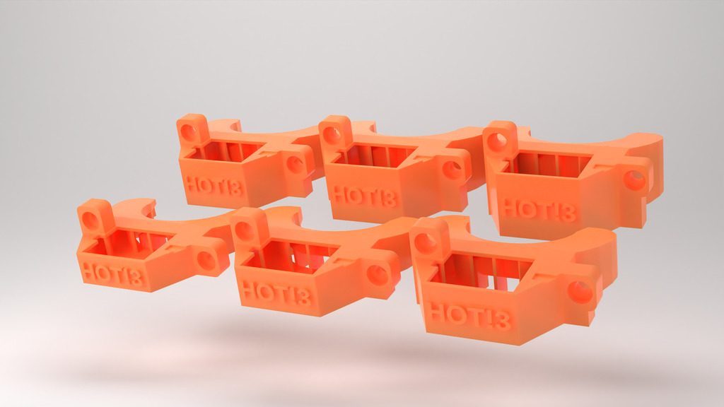 HOT!2 Fan shroud variable heights remix by PiX | Download free STL