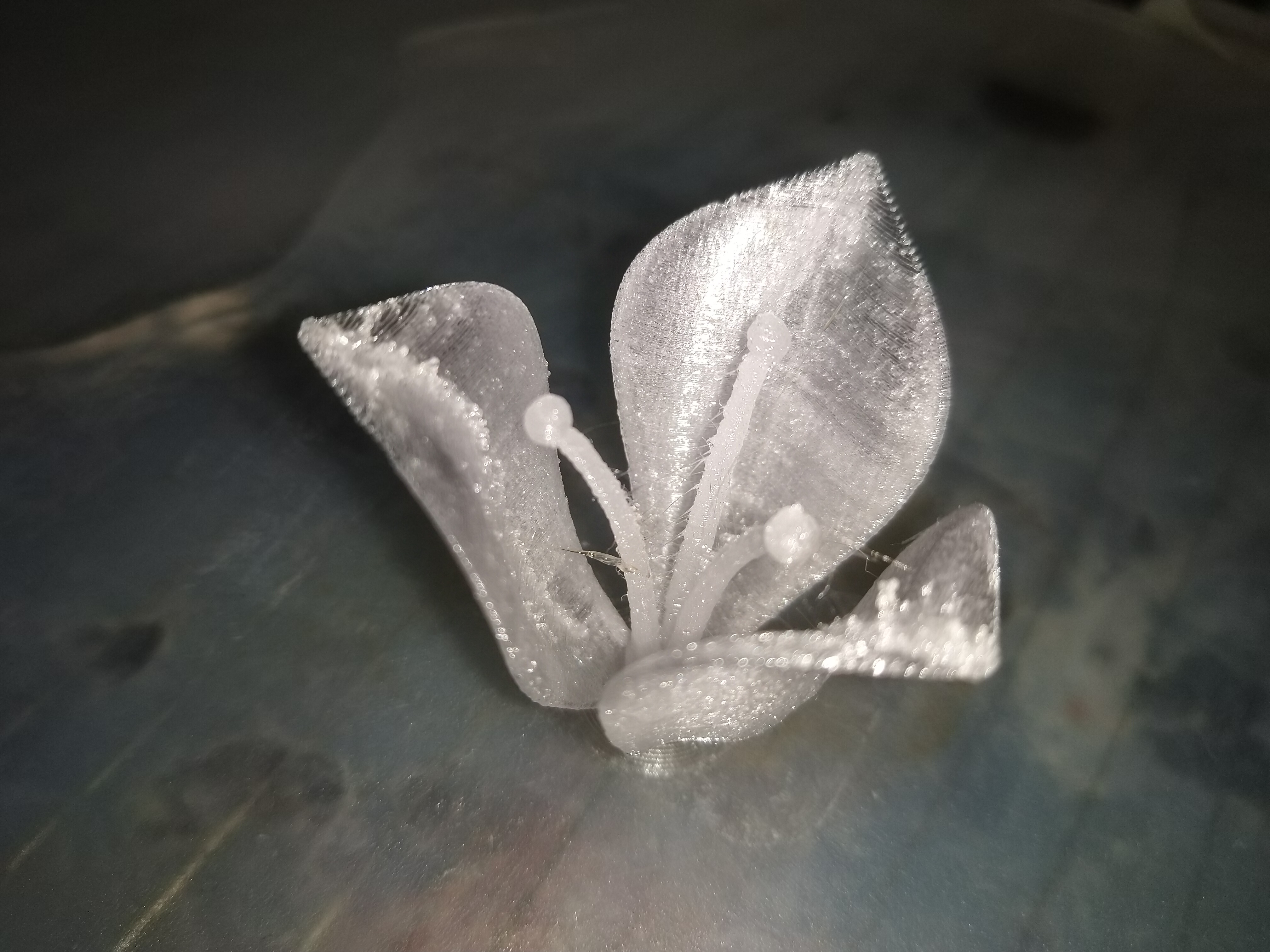 Miniatura 2 do modelo 3D LED mount flower pattern