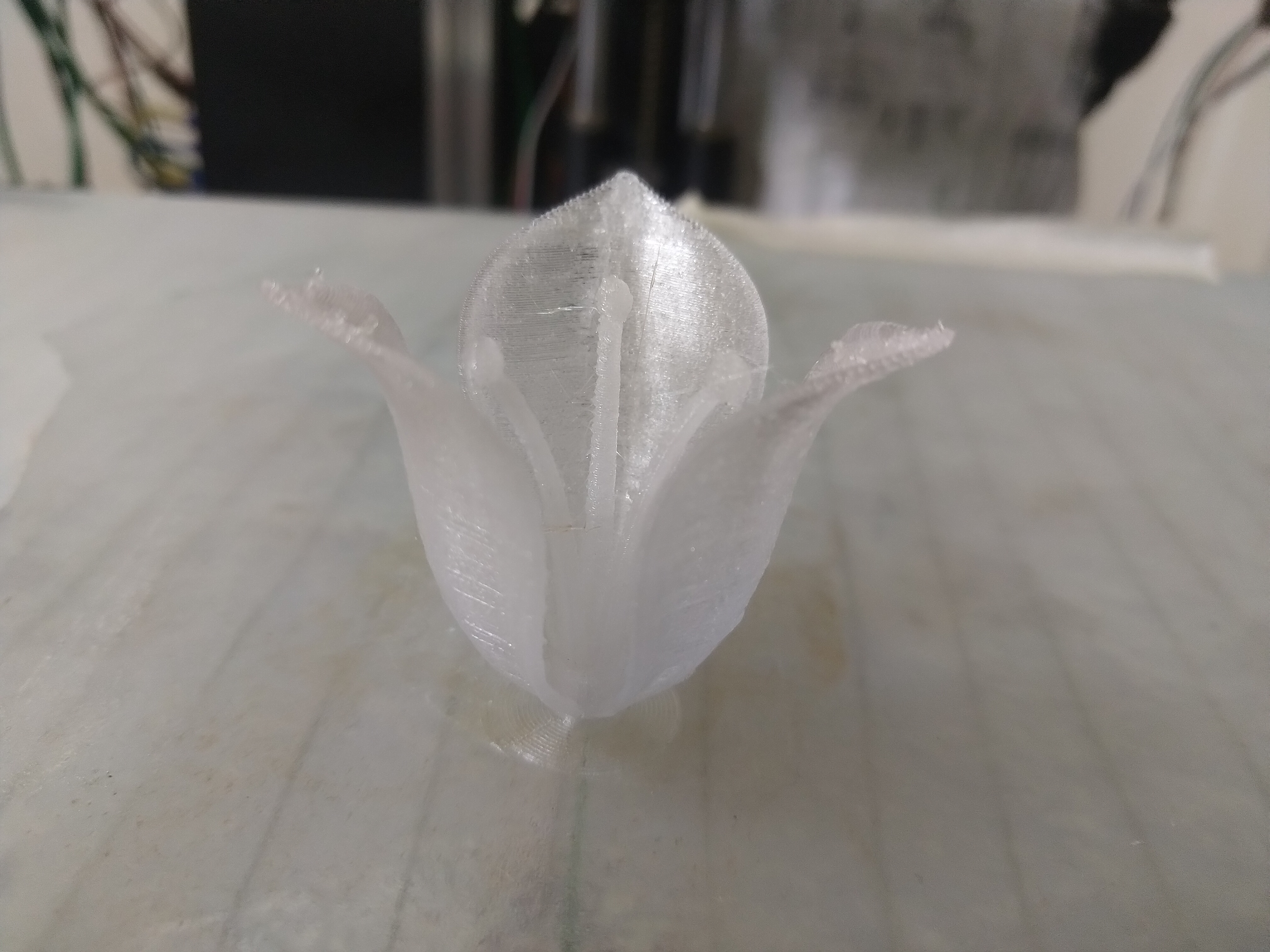 Miniatura 3 do modelo 3D LED mount flower pattern