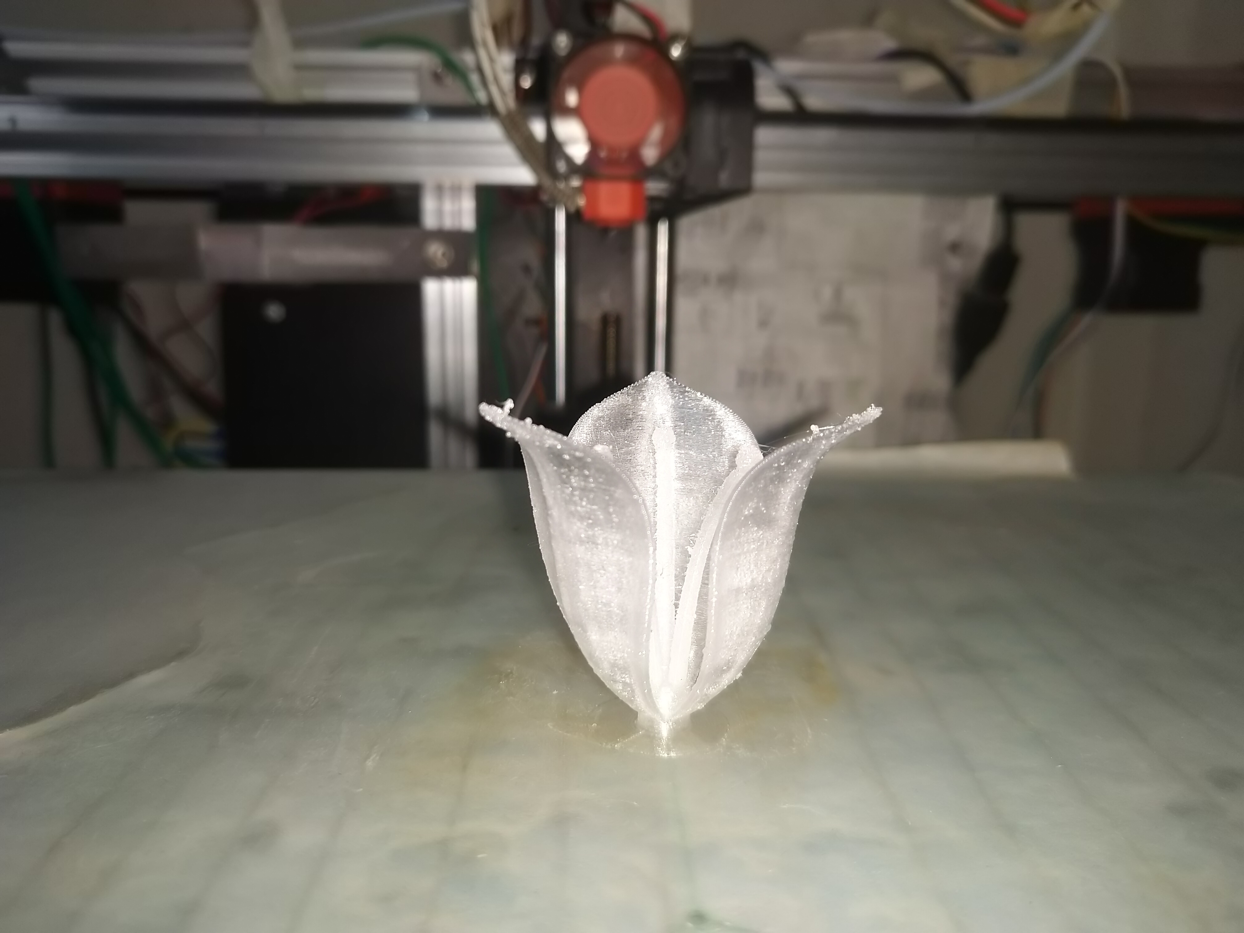 Miniatura 4 do modelo 3D LED mount flower pattern