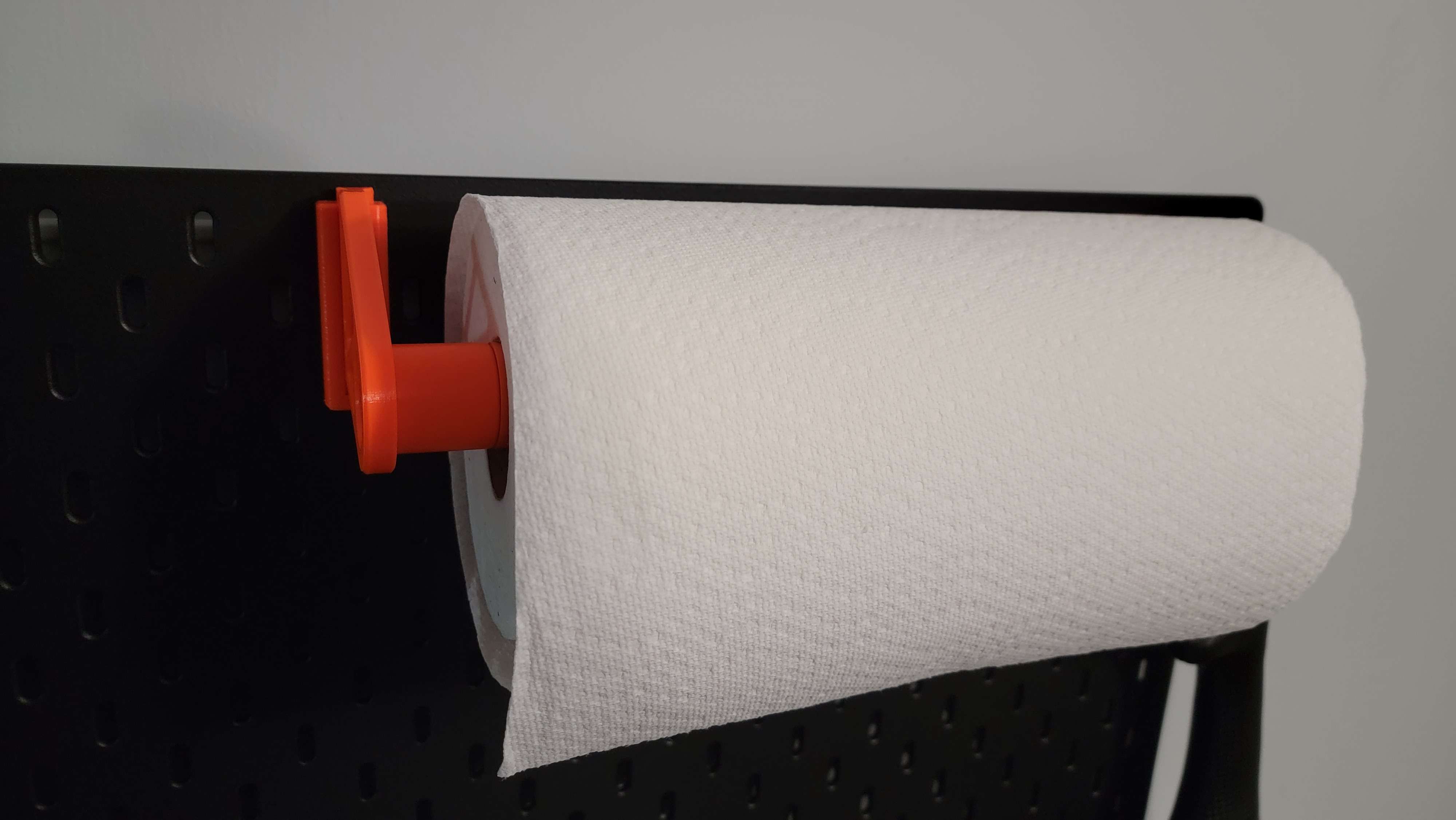 Extension to Skadis Paper Towel Holder 3D model thumbnail