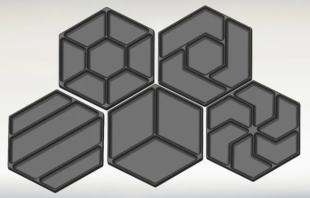 HEX Tray set