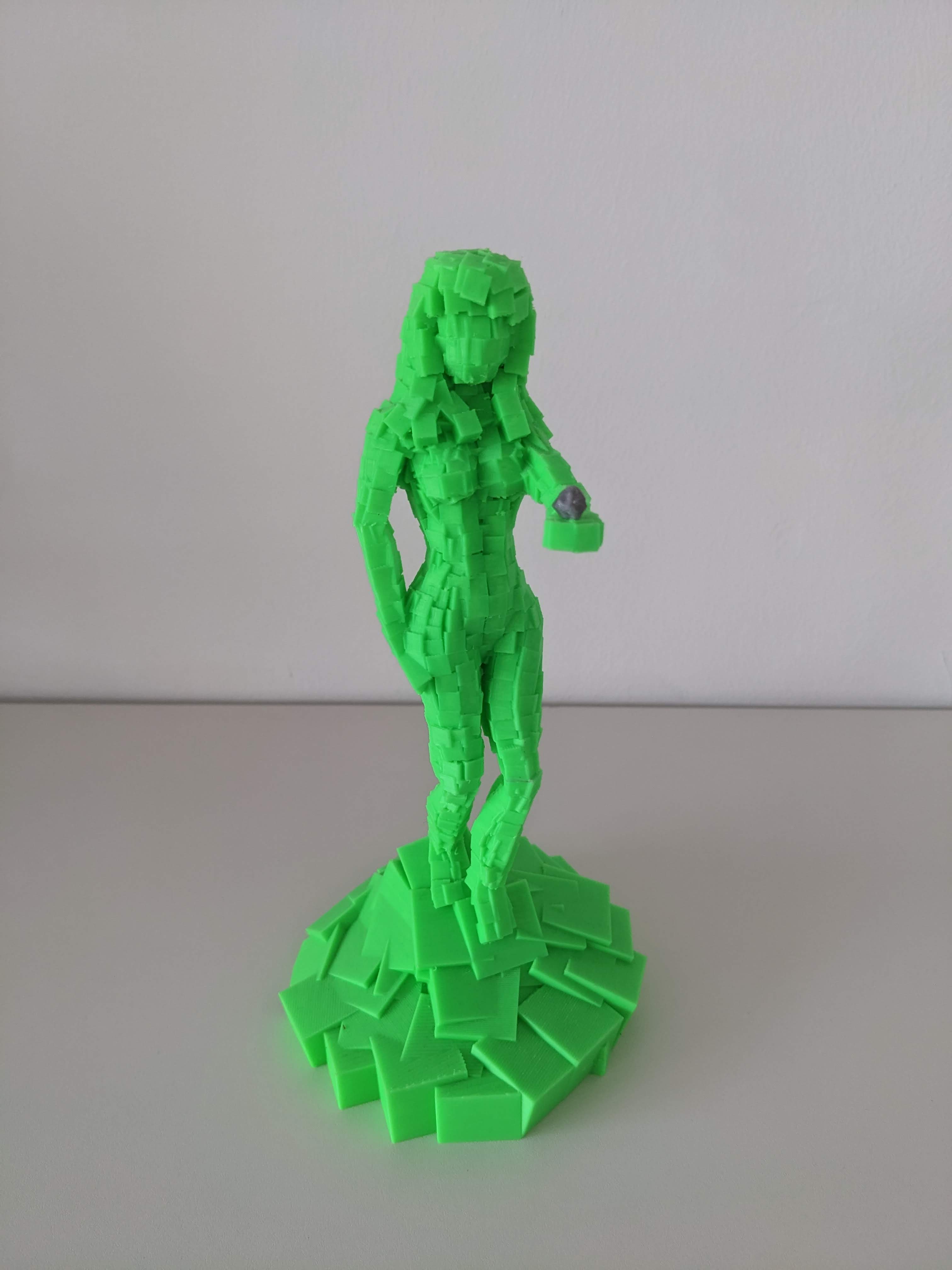 Women Statue SUSI - voxel art by Mini | Download free STL model ...