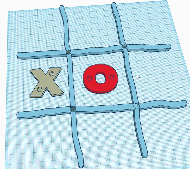 Refrigerator Tic Tac Toe