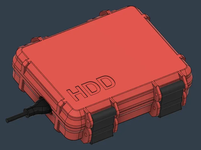 WD My Passport enclosure - HDD safebox