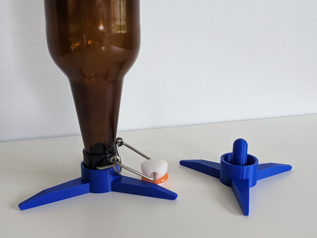 Beer bottle dryer