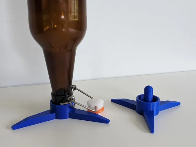 Beer bottle dryer