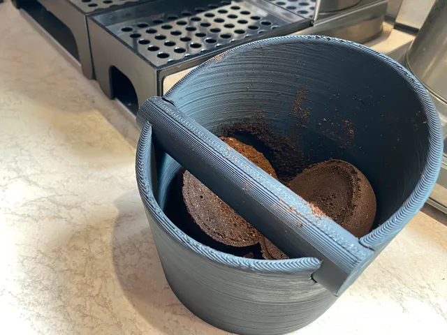 Espresso coffee knockbox