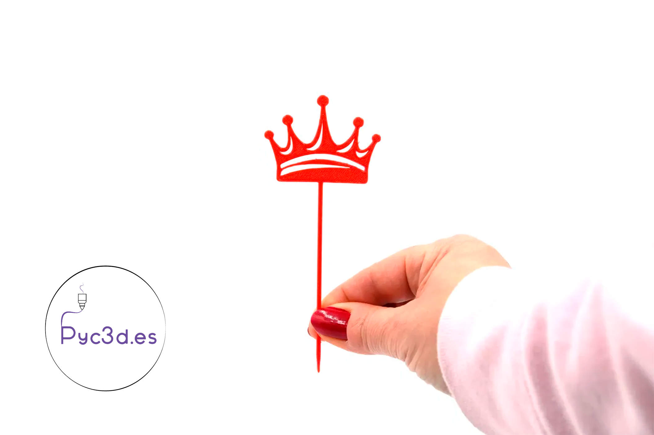 BIRTHDAY CROWN CAKE TOPPER