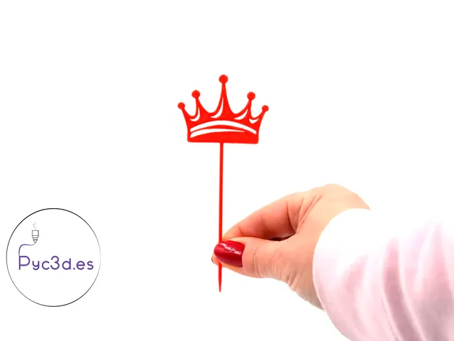 BIRTHDAY CROWN CAKE TOPPER