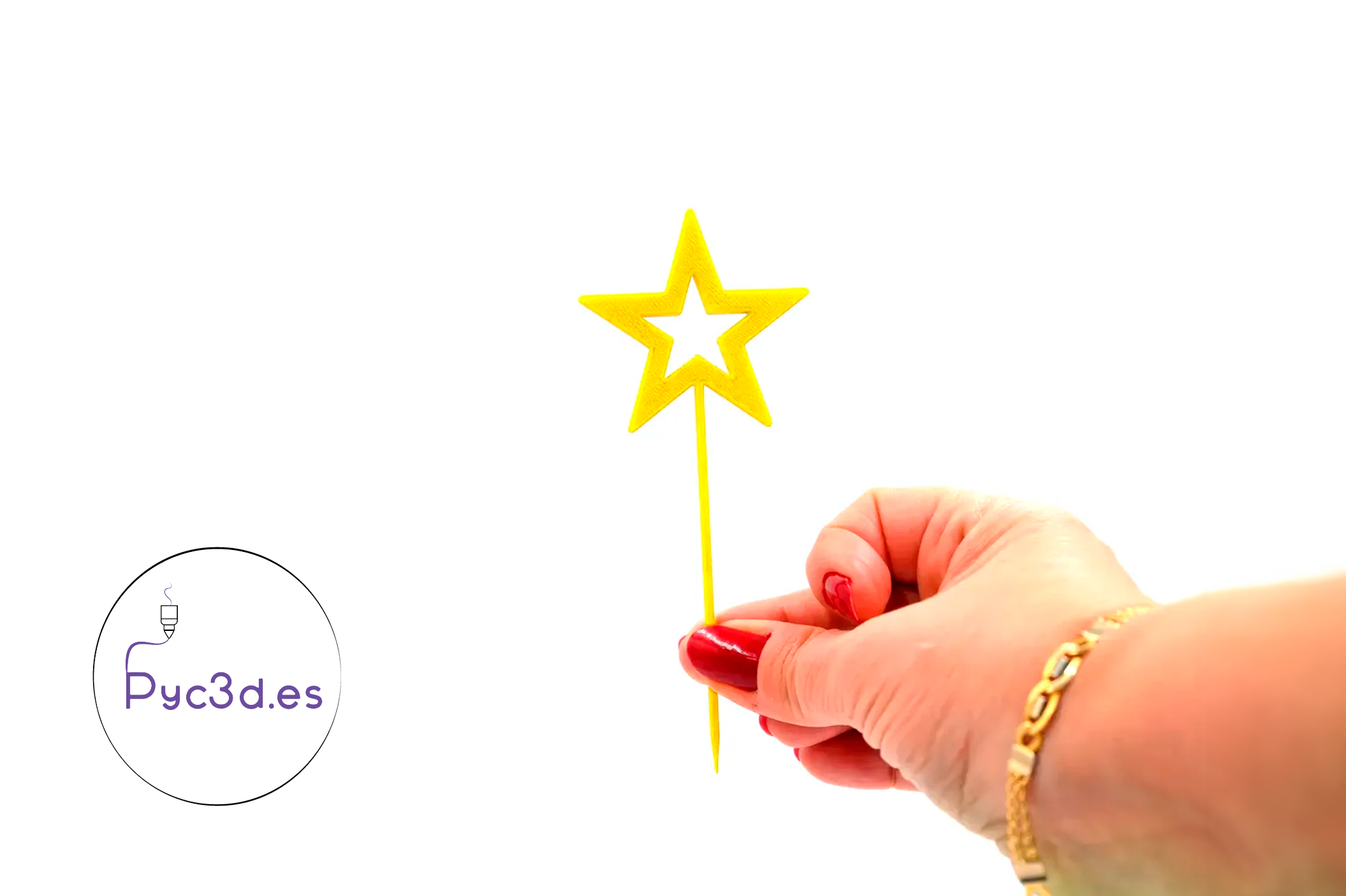 STAR CAKE TOPPER