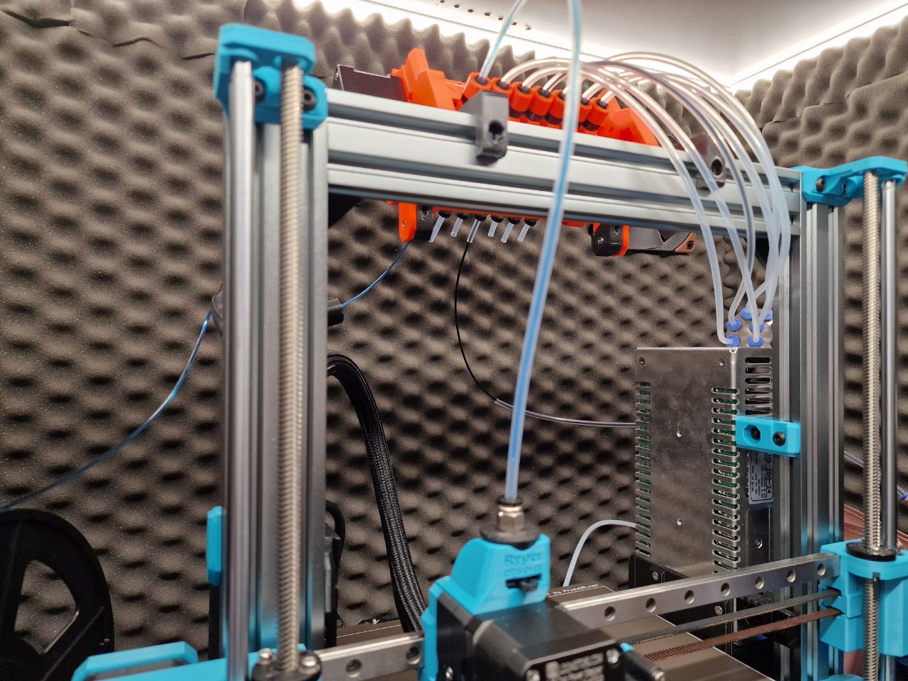 Micro Splitter for MMU2+1s mod (1 filament)