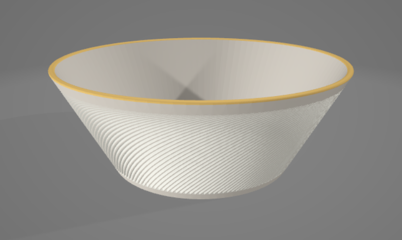 Fancy bowl