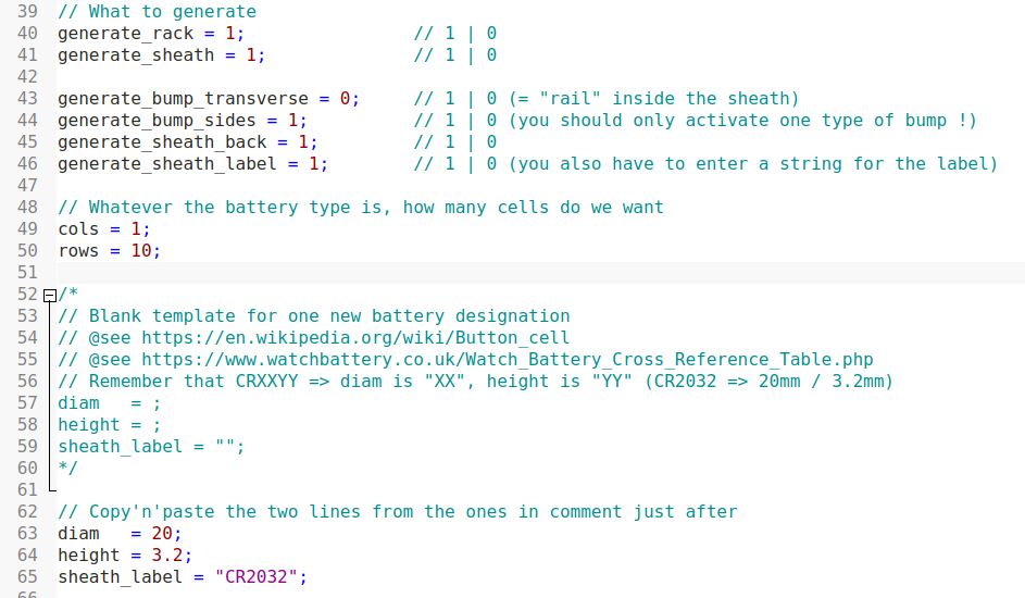Miniatura 7 do modelo 3D Small-Battery Cases (Parametric) v3