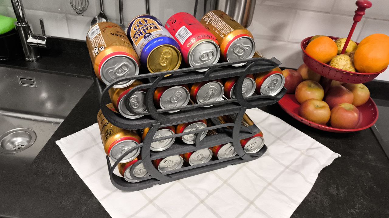 2023 Stackable rotary drink dispenser 3D model thumbnail