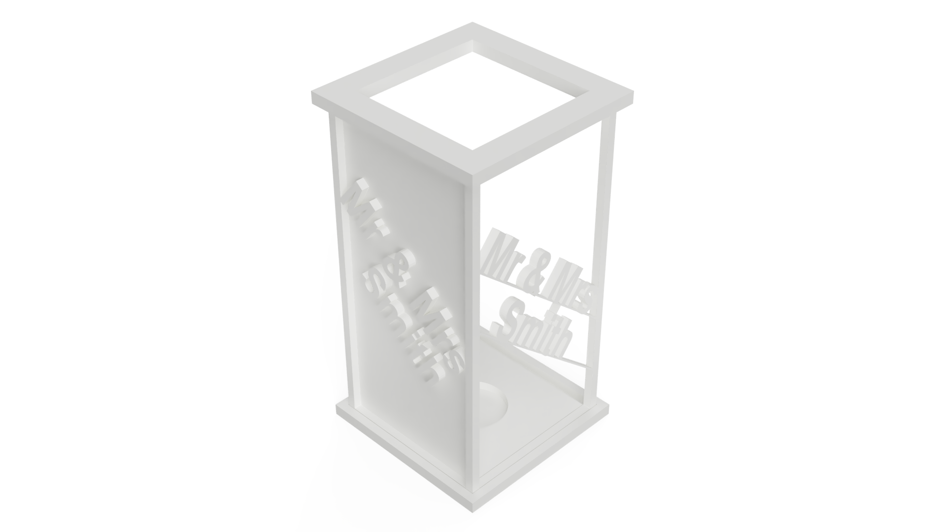 Tabletop Centerpieces - Mr. & Mrs. Series