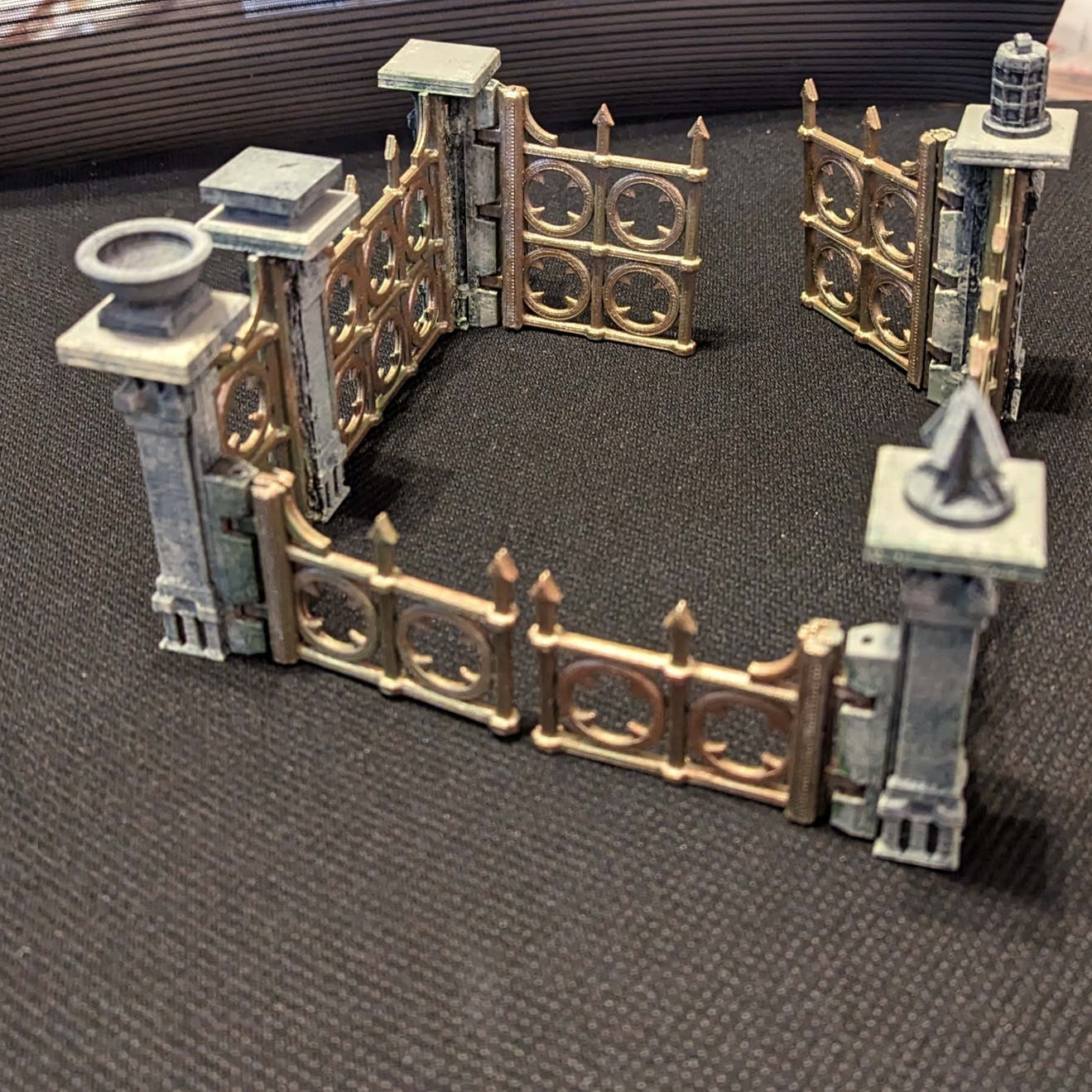 Fences - Fantasy Ruins - Modular Building Set - Gaming Terrain