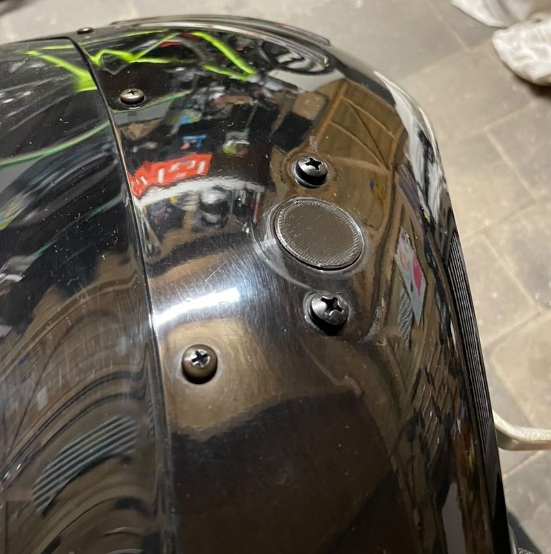 Mirror delete/blindplates Aprilia RSVMille '98/'03 by Blade46